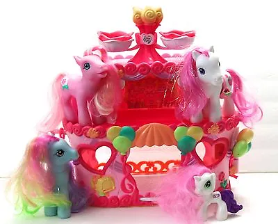 My Little Pony Roller Skate Party Cake With Four Ponies • $18.99