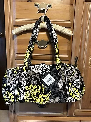 Brand New Vera Bradley Small Duffel Travel Bag In Baroque • $45