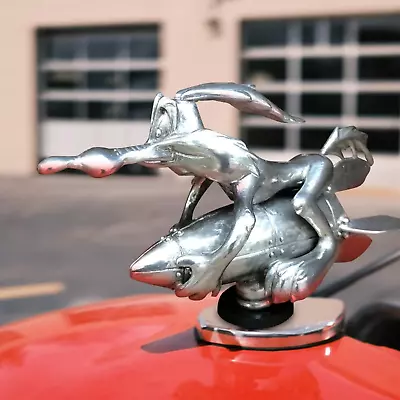 Coyote Trucks Hood Ornament Cartoon Vintage Car Ornaments Inspired By The Classi • $23.99