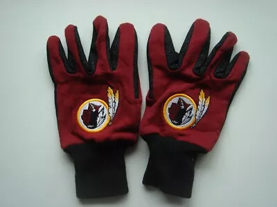 Washington Redskins  ( Commanders )  Foco  2 Tone  Gloves  Nfl  Burgundy / Black • £14.99
