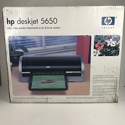 HP DeskJet 5650 Workgroup Inkjet Printer New Open Box • $299.99