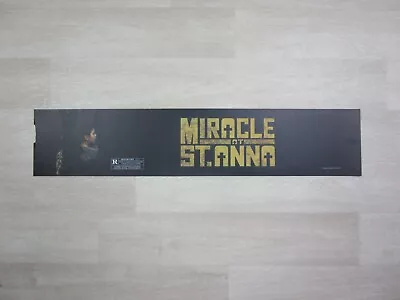 Miracle At ST. Anna Movie - Movie Theater Mylar Display Banner 25  X 5” Y2K • $7.19