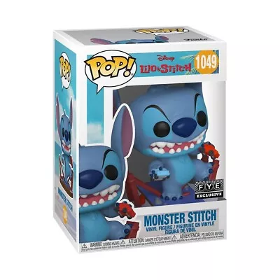 Funko Pop Disney Lilo And Stich - Stitch (Monster) W/ Protector FYE Exclusive • $17