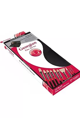 Daler Rowney Oil Brush Set Of 10 Long Handled. Brand New  • £29