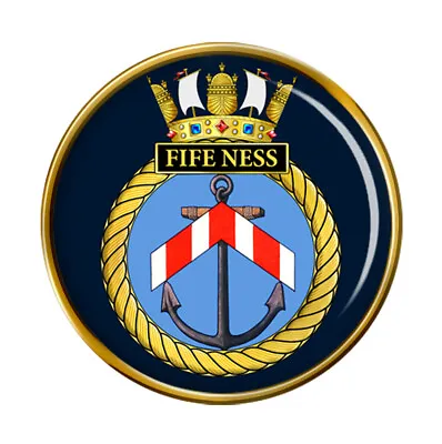 £5.15 • Buy HMS Fife Ness, Royal Navy Pin Badge