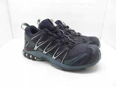 Salomon Women's XA PRO 3D GTX W Hiking Shoe Navy Blazer/Mallard Blue/Trellis 8M • £65.05