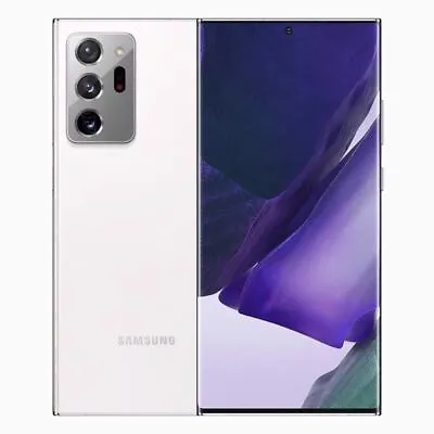 Samsung Galaxy Note 20 Ultra 5G SM-N986B 256GB 12GB Mystic White Unlocked GOOD{ • £356.99