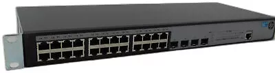 HP 1920-24G JG924A 24 Port Managed Ethernet Switch W/Ears • £34.95