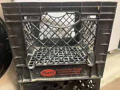 Vintage Hood Dairy Hard Plastic Milk Crate 13x13x11  Mfg. Date 08/2007 EXC COND • $19.90