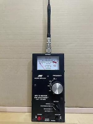 MFJ-224 Ham Radio 2-Meter 144-148MHz FM Antenna Analyzer (excellent) • $99.99