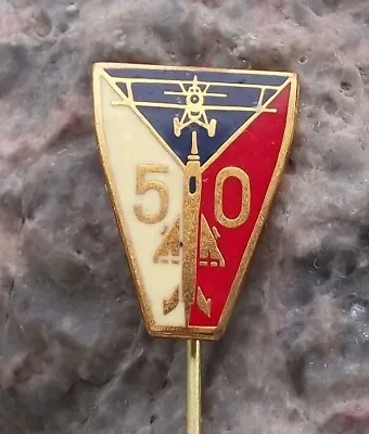 1968 Czech Air Force 50th Anniversary Mig 21 Aero A-30 Commemorative Pin Badge • $11.99