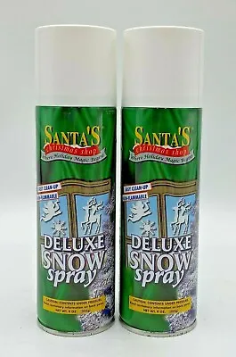 $14.99 • Buy 2x Deluxe Snow Spray Christmas Shop Goodmark - Holiday Winter Decoration Frost