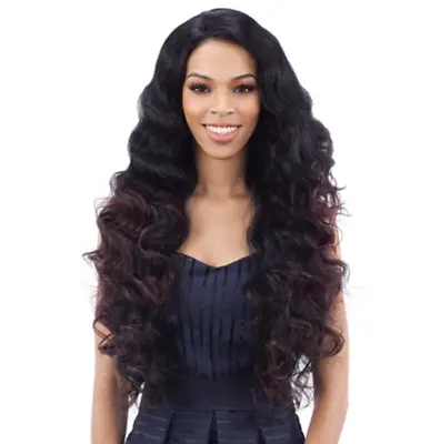 Freetress Synthetic Equal Invisible L Part Long Curly Hair Wig - Letty • £32.99