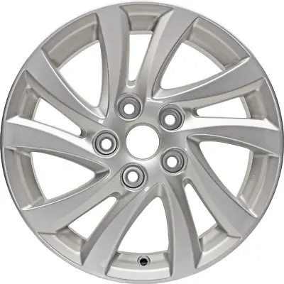 New 16  X 6.5  Silver Alloy Replacement Wheel Rim For 2012 2013 2014 Mazda 3 • $154.99