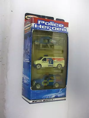 Matchbox China Superfast 2002 Three Pack  POLICE HEROES  Boxed • $2.95