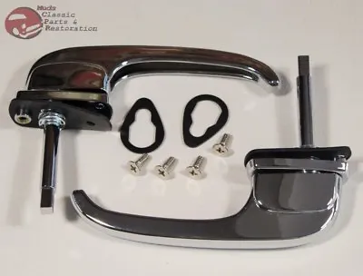 47-51 Chevy GMC Truck Outer Outside Exterior Pull Down Door Handles Set Pair New • $68.82