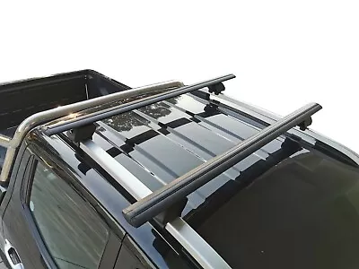 Alloy Roof Rack Cross Bar For Nissan Navara D23 NP300 2015-23 120cm Black • $219.95