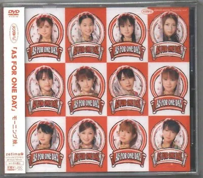 Morning Musume Single V AS FOR ONE DAY (2003) JAPAN DVD W/ OBI • $4.98