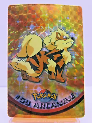 90's Pokémon Vending Holo STICKER Card Topps TV Animation #59 Arcanine • $2.25