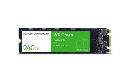 Western Digital WD Green 240GB M.2 2280 SSD 545R/430W MB/s 80TBW 3D NAND 3 Years • $70