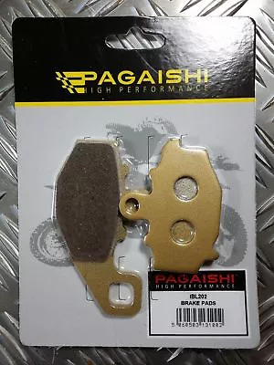 PAGAISHI REAR BRAKE PADS FOR  Kawasaki Z 1000 SX ABS MGF 2016 • £7.95