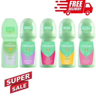 £5.49 • Buy Mitchum Women 48HR Protection Roll-On Deodorant & Antiperspirant 100ml