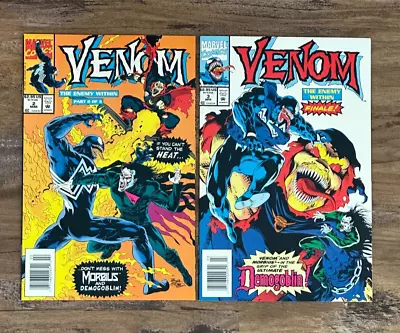 Venom #2-#3 Newsstand Comic Lot  The Enemy Withing  Marvel 1994 • $24