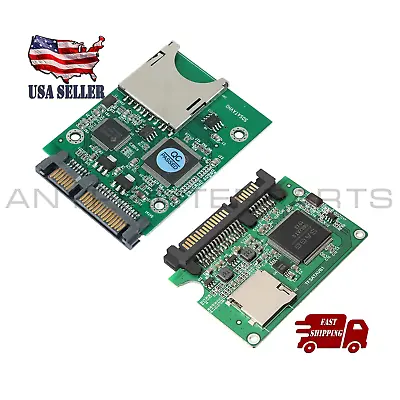 SD Or TF Card To 22pin 7+15 SATA Converter Expansion Mini Card Adapter • $14.45