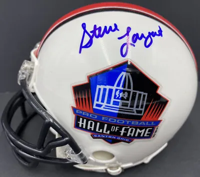 Steve Largent Signed Hall Of Fame Football Mini Helmet Hof Seahawks Psa/dna • $89.25