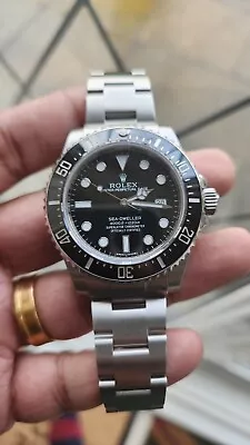 Rolex Sea-Dweller Men's Black Watch - 116600 • £9700