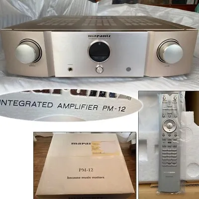 Marantz PM-12 Stereo Integrated Amplifier W/ Remote Operation Confirmed F/S • $2069.99