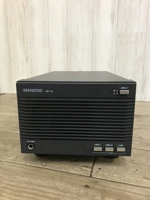 $235 • Buy KENWOOD SP-31 External Speaker Amateur Ham Radio Operation Confirmed Gray