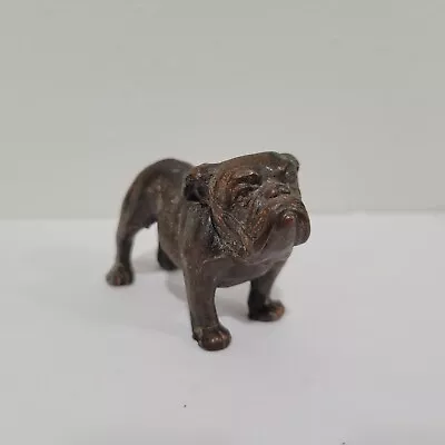 Vintage Cast Bronze English Bull Dog 3  • $40.49