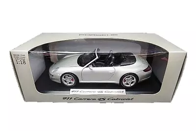 Norev Porsche 911 Carrera 4s Cabriolet Convertible 1/18 Diecast Car Wap02115216 • $10.99