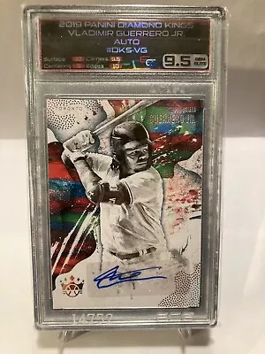 Vladimir Guerrero Jr. 2019 Diamond Kings RC ROOKIE AUTO - GEM ELITE 9.5 • $0.99