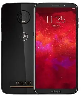 Motorola Moto Z3 Moto Z 3rd Gen XT1929-17 Verizon ULK 64GB Black C Medium Burn • $64.99