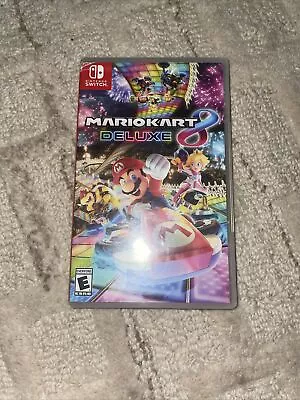 Mario Kart 8 - Deluxe Nintendo Switch Game W/Case Complete Tested Fast Free Ship • $39.99