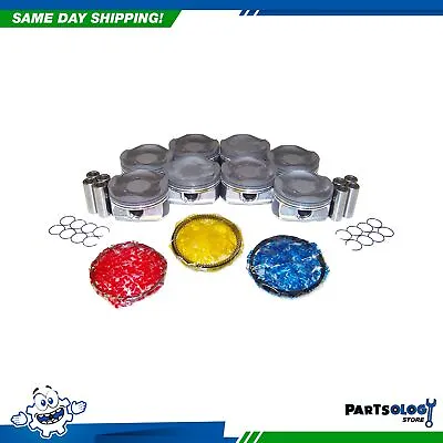 DNJ PRK978 Piston And Ring Kit For 07-19 Lexus Toyota 5.7L V8 DOHC 32V 3UR-FE • $311.94