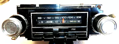 $95 • Buy Vintage GM Slide Bar AM FM Delco Radio 70AFM1 9345290-1