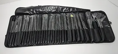 Beauty Bon 32 Piece Professional Makeup Brush Set With Carrying Case Black - NEW • $8.99