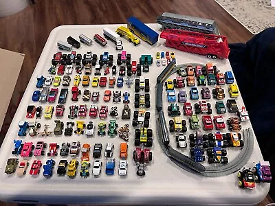 Lot Galoob Micro Machines 100+ Vehicles Haulers Rare Chase Monster Trucks • $101