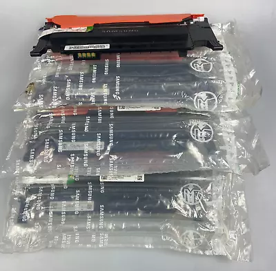 4x Genuine Samsung Clt-p4072b Black Laser Toner Cartridges • £74.95