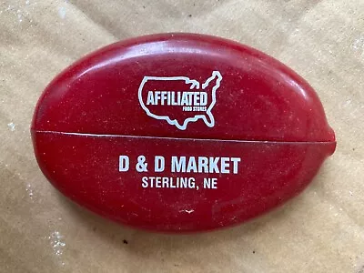 1970's Rubber Squeeze Coin Purse - Affiliated Food Stores Advertising • $5.50