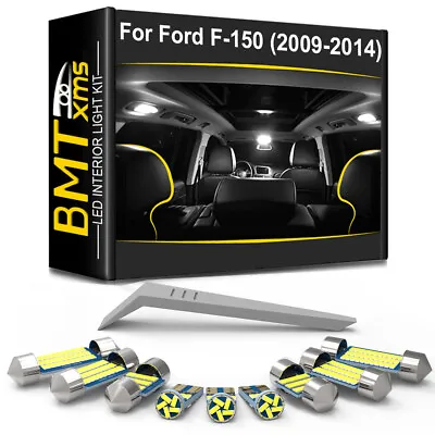 13x Interior LED Light Bulbs License Plate Map White For Ford F-150 2009-2014 • $13.35