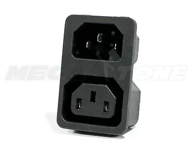 (1 PC) 10A/250VAC IEC320 C13/C14 Snap-In Male/Female Plug Connector USA SELLER! • $6.95