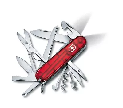 Victorinox HUNTSMAN LITE Swiss Army Knife With LED Light - Switzerland • $112.88