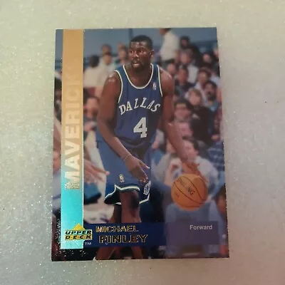 1998 Upper Deck Michael Finley Rookie #12 Dallas Mavericks  • $5