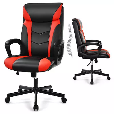 $84.49 • Buy Adjustable Mesh Computer Chair Office Chair W/Sliding Seat & Lumbar Support