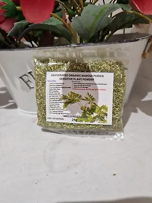 Dried Mimosa Pudica Sensitive Plant  RootLeavesFlowers Powder Organic Herbal • £4.49