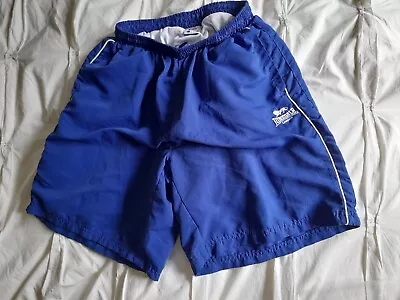 Lonsdale Shorts Running Blue L Training Boxing Sport VERY GOOD! CHEAP! • £6.99